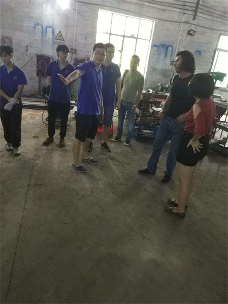 法國客戶到訪